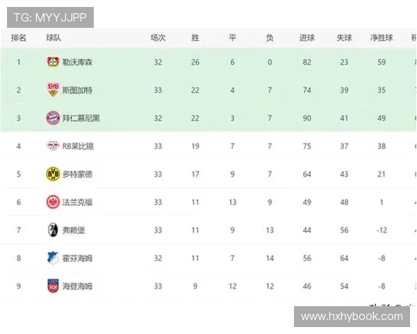 德甲各支球队战术风格对比表格与分析解读